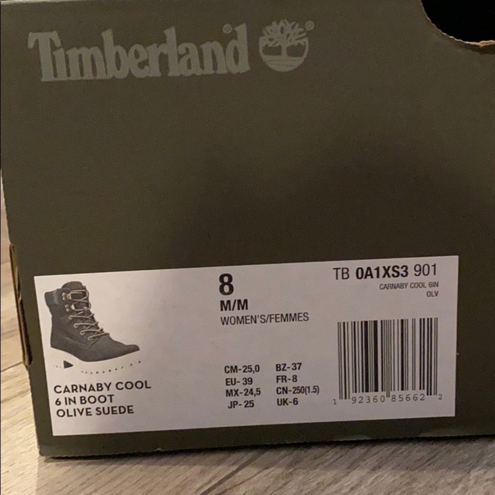 Host Pick 🥳 Timberland Carnaby Cool Olive Boots - Picture 9 of 9